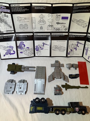 Transformers Original G1 1986 Combaticon Onslaught Complete w/ Box and Bubble - Picture 6 of 24