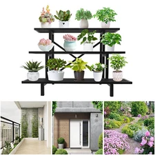 Metal Plant Stand Tall Plant Stand Corner Flower Pot Display Holder Rack Shelf