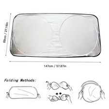 150cm Car Front Window Visor Windshield Block Sun Shade Sunshade Sunscreen Cover 150cm Car Front Window Visor Windshield Block Sun Shade Sunshade Sunscreen Cover