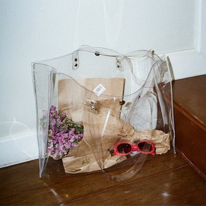 clear large tote
