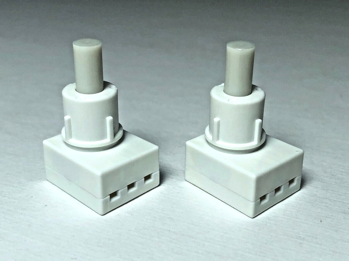 2 GENUINE ALPS OEM TOYOTA DOME LAMP PUSH BUTTON LIGHT SWITCH