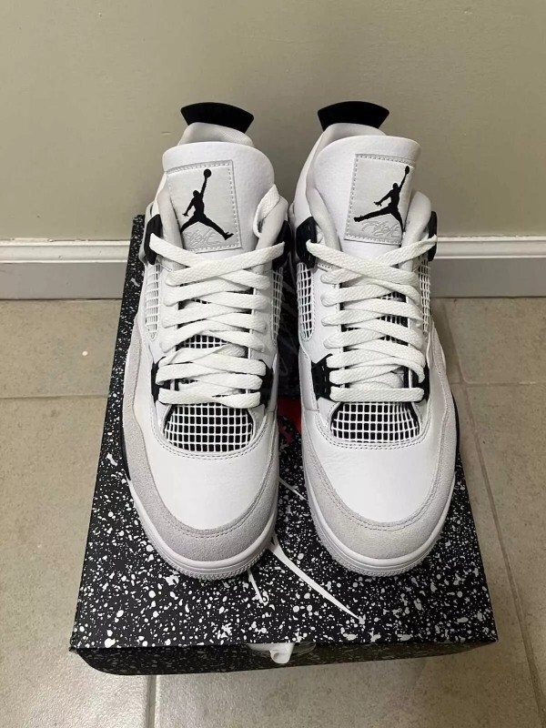 Size 7 - Jordan 4 Retro Mid Military Black for sale online | eBay