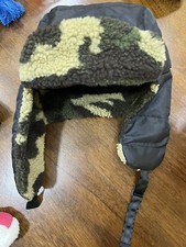 Boys camouflage cat  jack trapper hat NWT