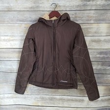 Cloudveil Size S Jacket Ski Coat Lightweight Womens Brown Hi-low Hem