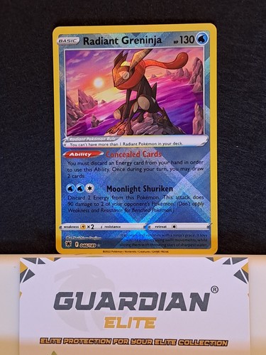 Pokémon TCG Radiant Greninja Sword & Shield-Astral Radiance 046/189 NM/MT - 第 1/2 張圖片