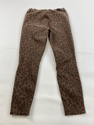 Level 99 Skinny Jeans Women's 29 Leopard Cheetah Pants Bottoms | eBay