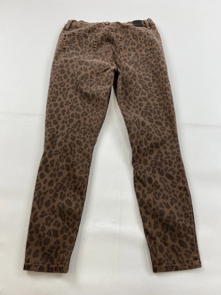 Уровень 99 узкие джинсы женщин 29 леопард гепард брюки низы - Изображение 2 из 4