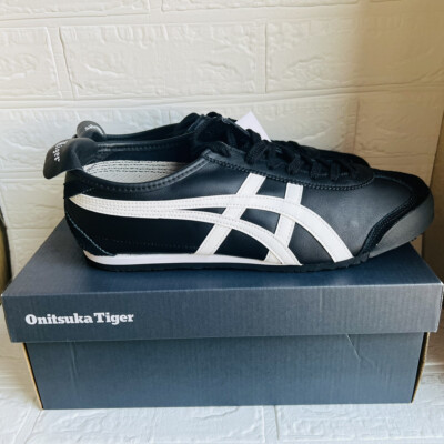 Onitsuka Tiger MEXICO 66 Black White 1183C102-001 Mens US 10 Size
