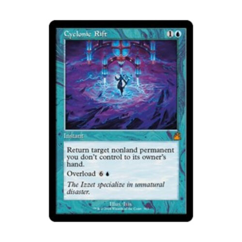 WOTC Ravnica Remastered Cyclonic Rift (Retro Frame) (MR) (Foil) NM - Picture 1 of 1