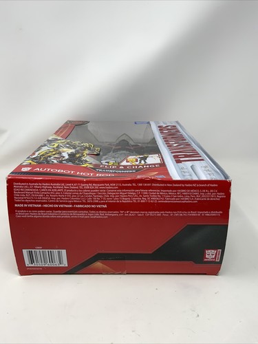 Transformers: The Last Knight Autobots Unite Flip & Change Autobot Hot Rod - Picture 9 of 12
