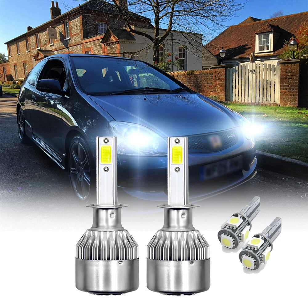 FOR Honda Civic Led Headlight Bulbs Facelift 2004 2005 Side Light Xenon White