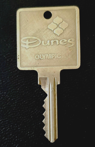 Las Vegas Dunes Casino übergroßer Olympiaturm Metallraum Schlüssel #1247