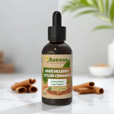 White Mulberry Leaf and Ceylon Cinnamon Tincture