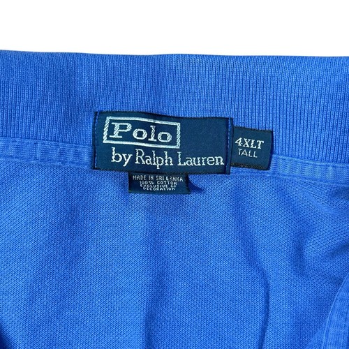 Polo Ralph Lauren chemise homme 4XLT polo bleu manches courtes classique poney basique papa - Photo 4/8