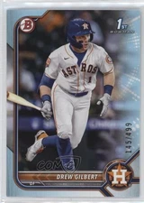 2022 Bowman Draft Sky Blue 145/499 Drew Gilbert #BD-152 14ij