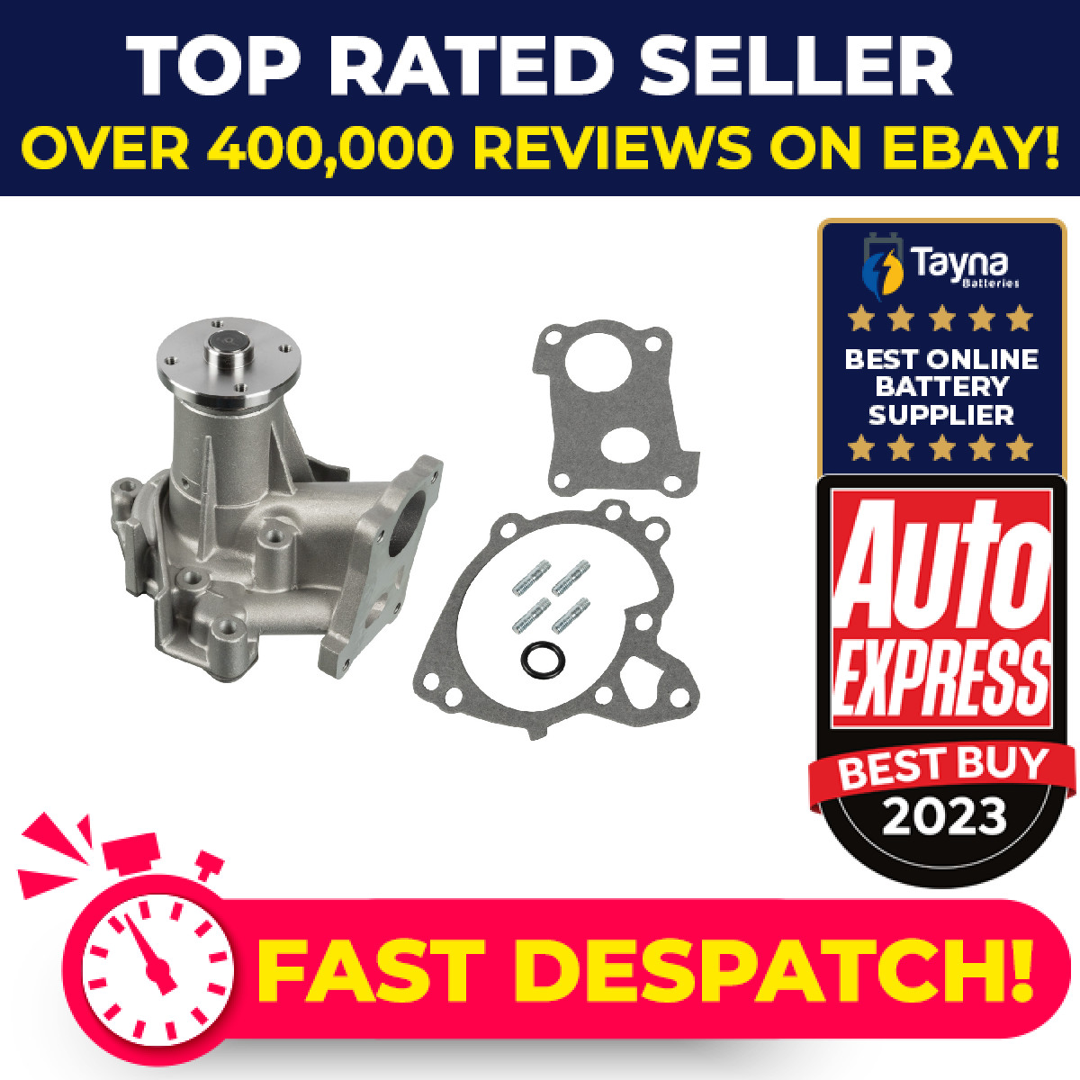 Water Pump fits KIA PREGIO TB 2.5D 2002 on D4BH Coolant 2510042540 2510042541