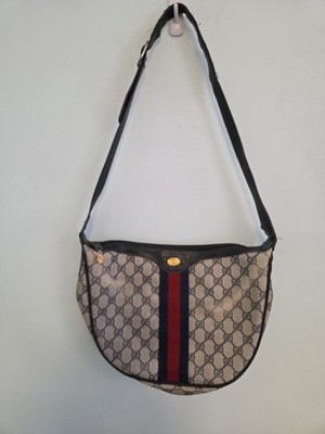 サ*ク様 vintage gucci トートバック 肩掛け old Gucci Accessory Collection Vintage Old Well Loved Shoulder Bag | eBay