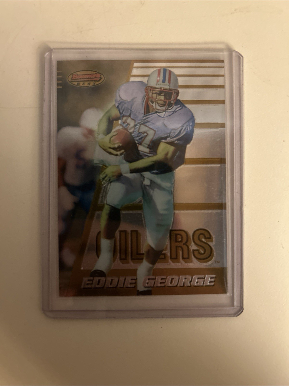 1996 BOWMAN'S BEST #170 EDDIE GEORGE (RC) Rookie MINT / NEAR MINT