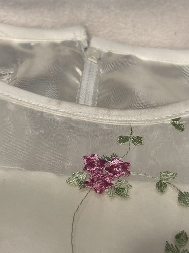 Girl’s Cinderella Brand Embroidered Dress, Flower Girl, Wedding, Cruise 7 - Picture 5 of 5