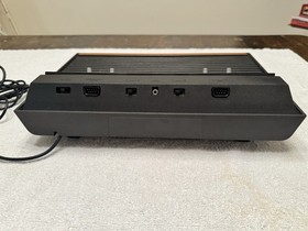 Atari 2600 4 Switch Woodgrain with 4 Controllers Untested No Power Cord
