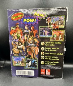 RARE Marvel vs. Capcom 2 Prima's Official Strategy Guide MVC2 Arcade Dreamcast