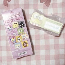 Sanrio Keroppi Name Badge Badge Used, Unopened, Green Character