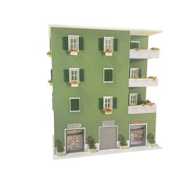 LK Train Palazzo Con Negozi Stile Italiano FS scala H0