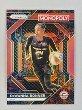 DeWanna Bonner 2024 WNBA Monopoly #WNBA7 Prizm Red & Black Skillz Prizm Insert