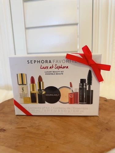 Sephora Favorites Luxury Beauty Kit 6pc Gift Set Lipstick Primer Mascara NIB