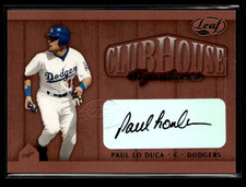 Paul Lo Duca 2002 Leaf Clubhouse Signatures 47/300
