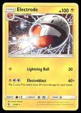 Pokemon Cards Electrode 22/68 Hidden Fates Rare NM