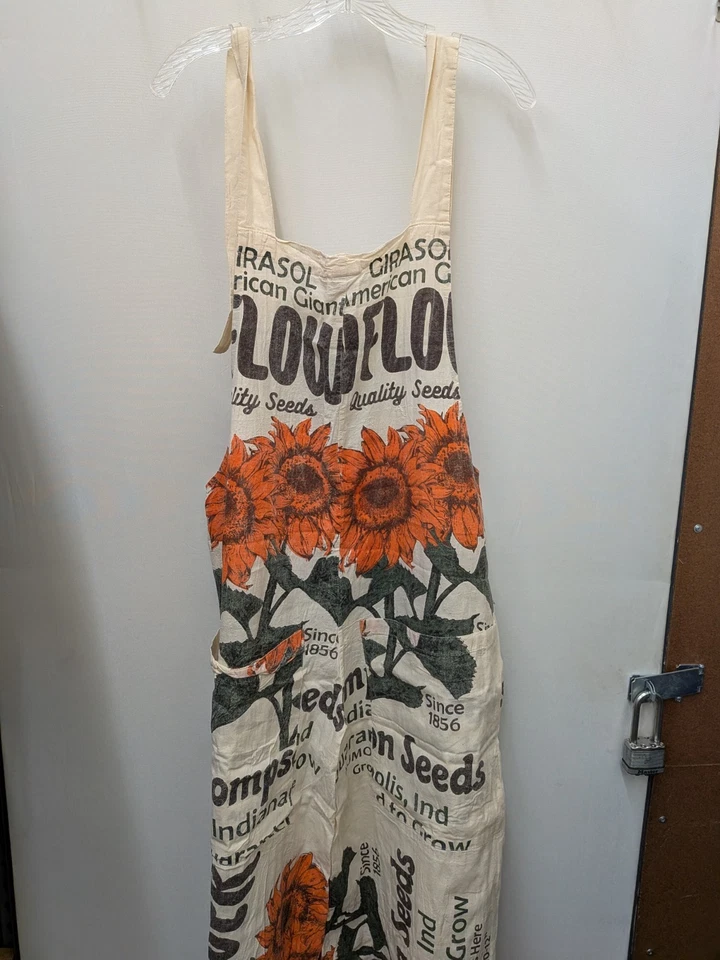 JUNK Saco Vintage | Saco de harina Mono de pierna ancha Talla XL Foto 2 de 4