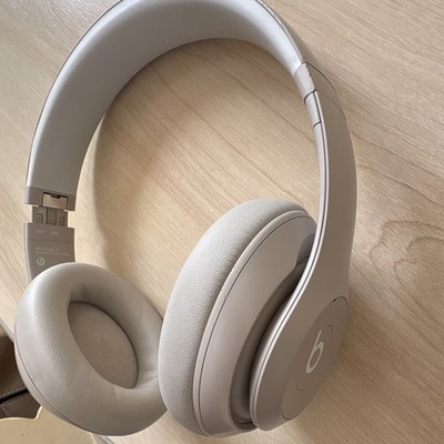 Beats by Dr. Dre Studio Pro Over-Ear Bluetooth Headphones Beige Open Box