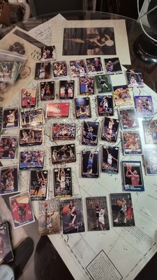 Huge Vintage NBA Basketball Card Lot 160+ Cards Tim Duncan RC Inserts Upper Deck