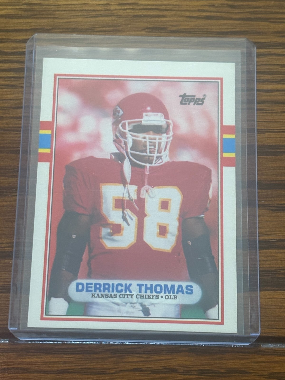Derrick Thomas 1989 Topps Traded Rookie Rc Card #90T Chiefs