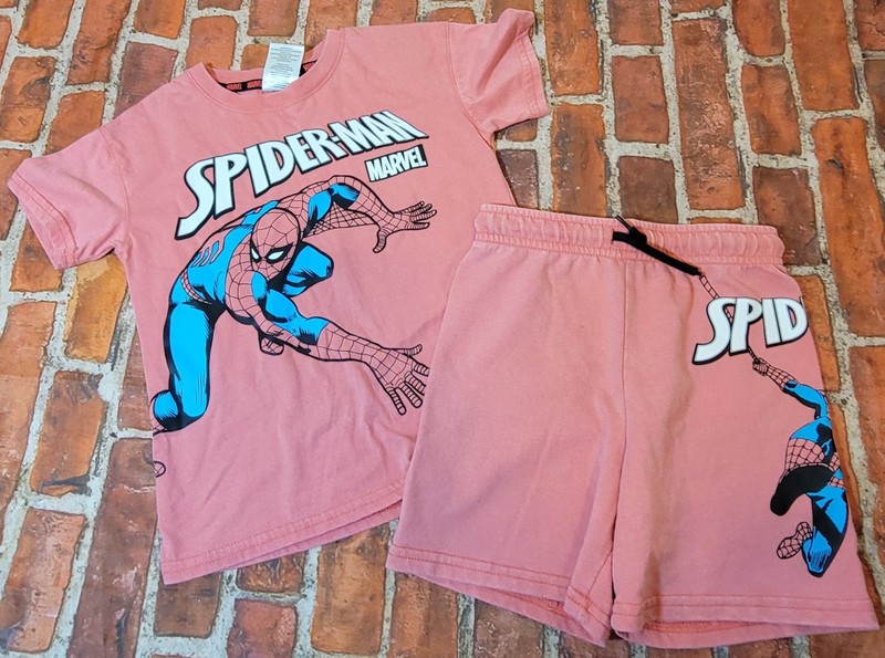 Marvel Boys Summer Set Sz 4t Spiderman