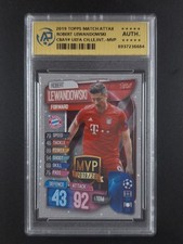 2019 Topps Match Attax UEFA ROBERT LEWANDOWSKI #CBAY