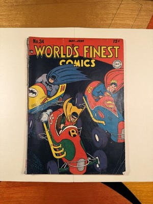 Worlds Finest Comics Volume 1 Issue 34