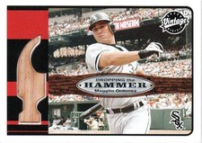 2003 Upper Deck Vintage Magglio Ordonez Game Used Bat