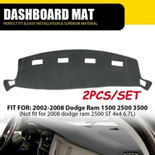 Dashboard Pad Gray Fit Dodge Ram 1500 2500 3500 2002 2003-2007 2008 Dash Mat Usa