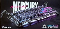 GravaStar K1 PRO Mercury Wireless Mechanical RGB QWERTY Keyboard Black/Purple