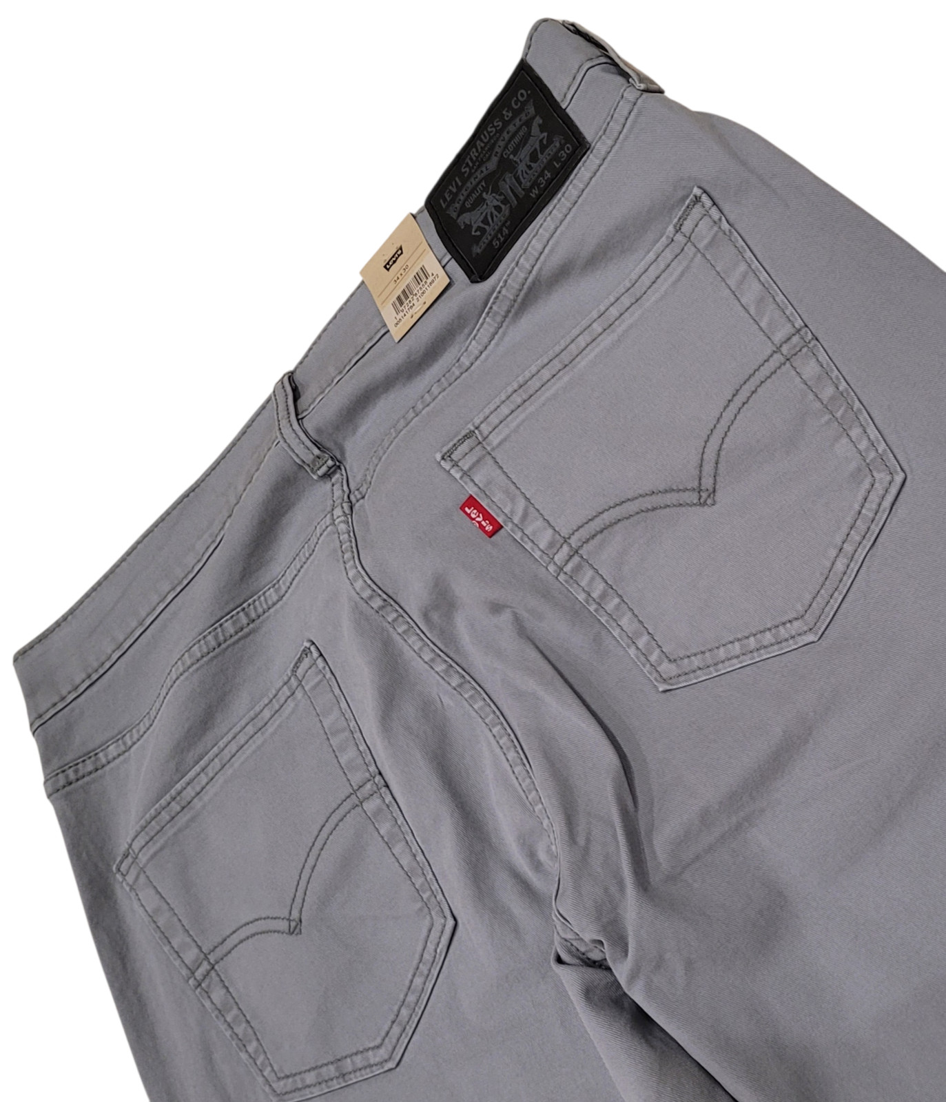 Levi's Men's 514 Straight Fit Pants Sharkskin 005141784 thumbnail 5