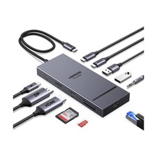 UGREEN 11-in-1 Docking Station: 4K 120Hz DP HDMI, Dual 10Gbps U... USA FAST SHIP