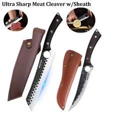 Ultra Sharp Kitchen Japanese Chef's Knife Fruit Carving & Slicing Knives Cleaver