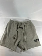 Fear Of God Essentials 1977 Sweet Shorts Light Oatmeal Men’s Size Large