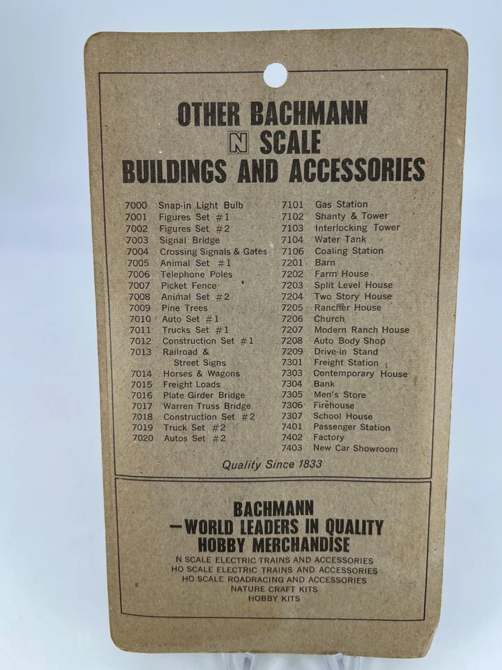 Bachmann #7013 N Scale Railroad and Street Signs Model Train Layout Accessory - Image 4 of 4
