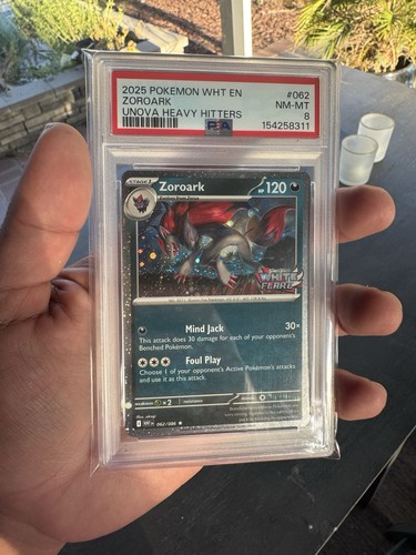 Zoroark graded PSA 8 for sale on eBay