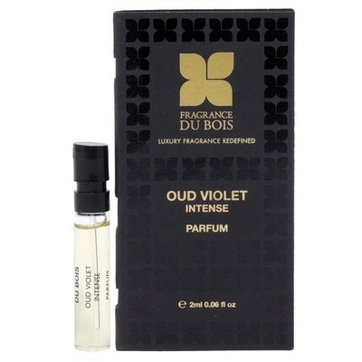 FRAGRANCE DU BOIS OUD VIOLET INTENSE 1.5ml .05fl oz x 1 COLOGNE PERFUME SAMPLE