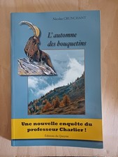 automne des bouquetins nicolas crunchant nouvelle enquete du professeur charlier