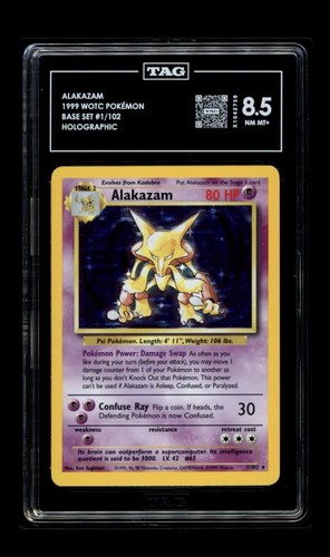 Alakazam graded TAG 8.5 for sale on eBay
